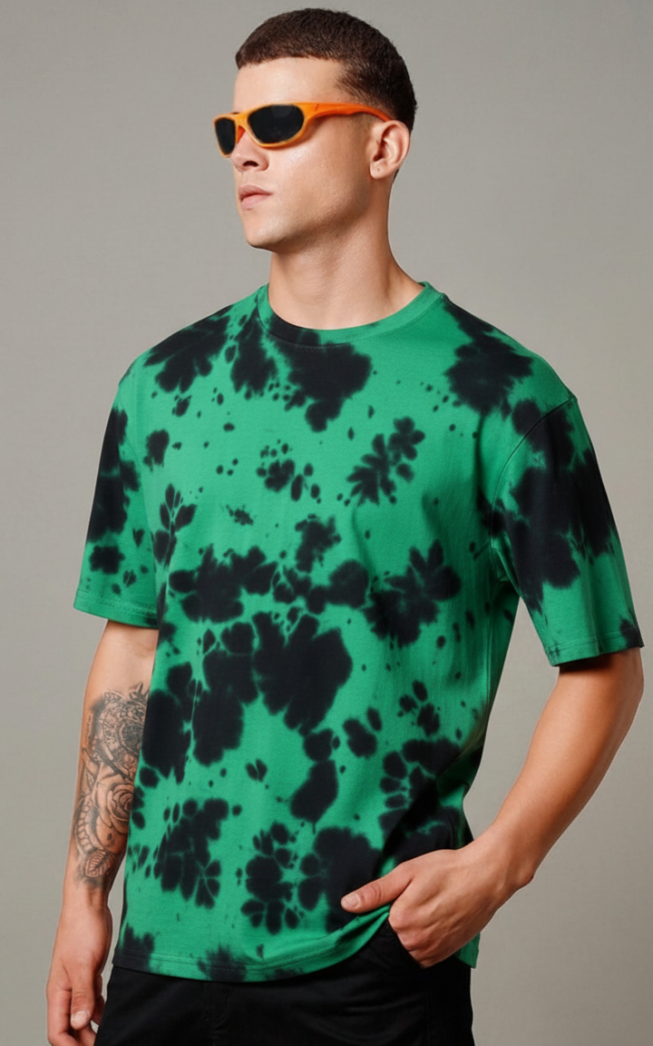 Cotton Tie Dye Oversized T-Shirt