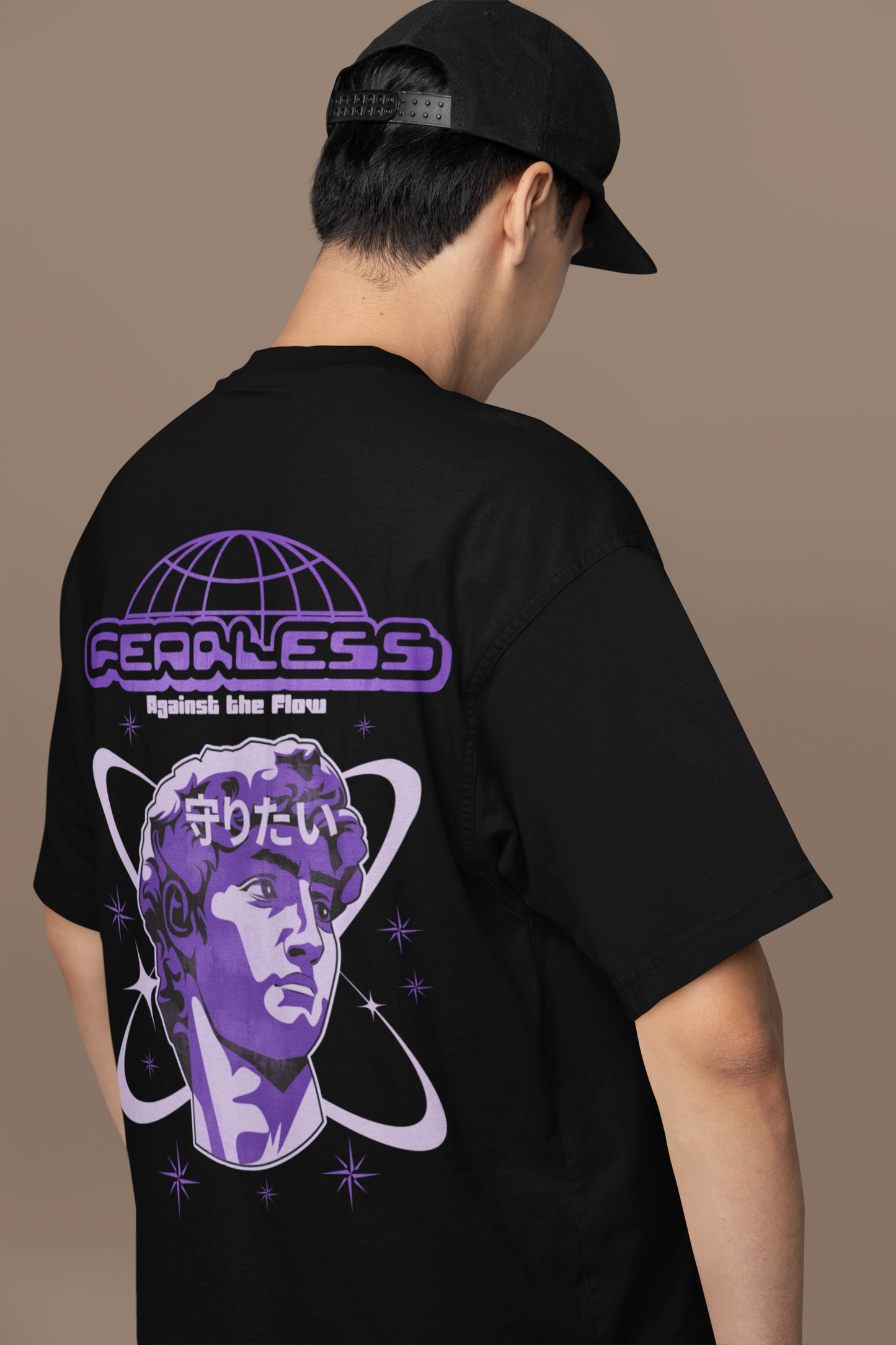 Greek God Oversized T - Shirt - 100% Cotton Graphic Tee
