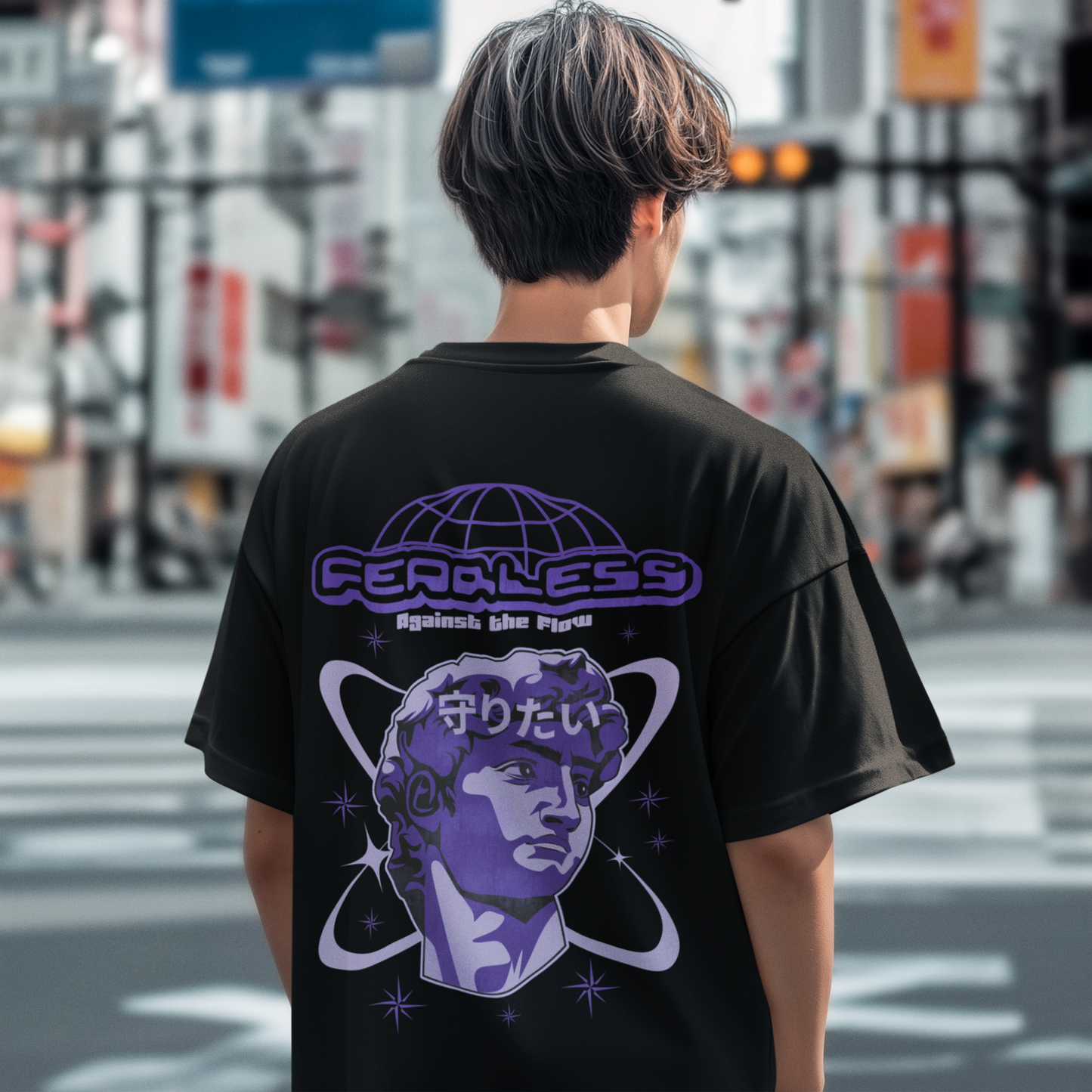 Greek God Oversized T - Shirt - 100% Cotton Graphic Tee