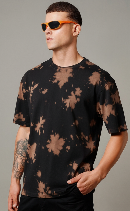 Cotton Tie Dye Oversized T-Shirt