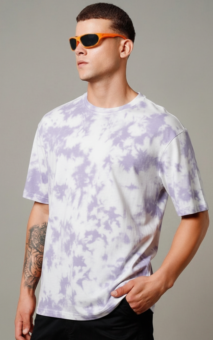 Cotton Tie Dye Oversized T-Shirt