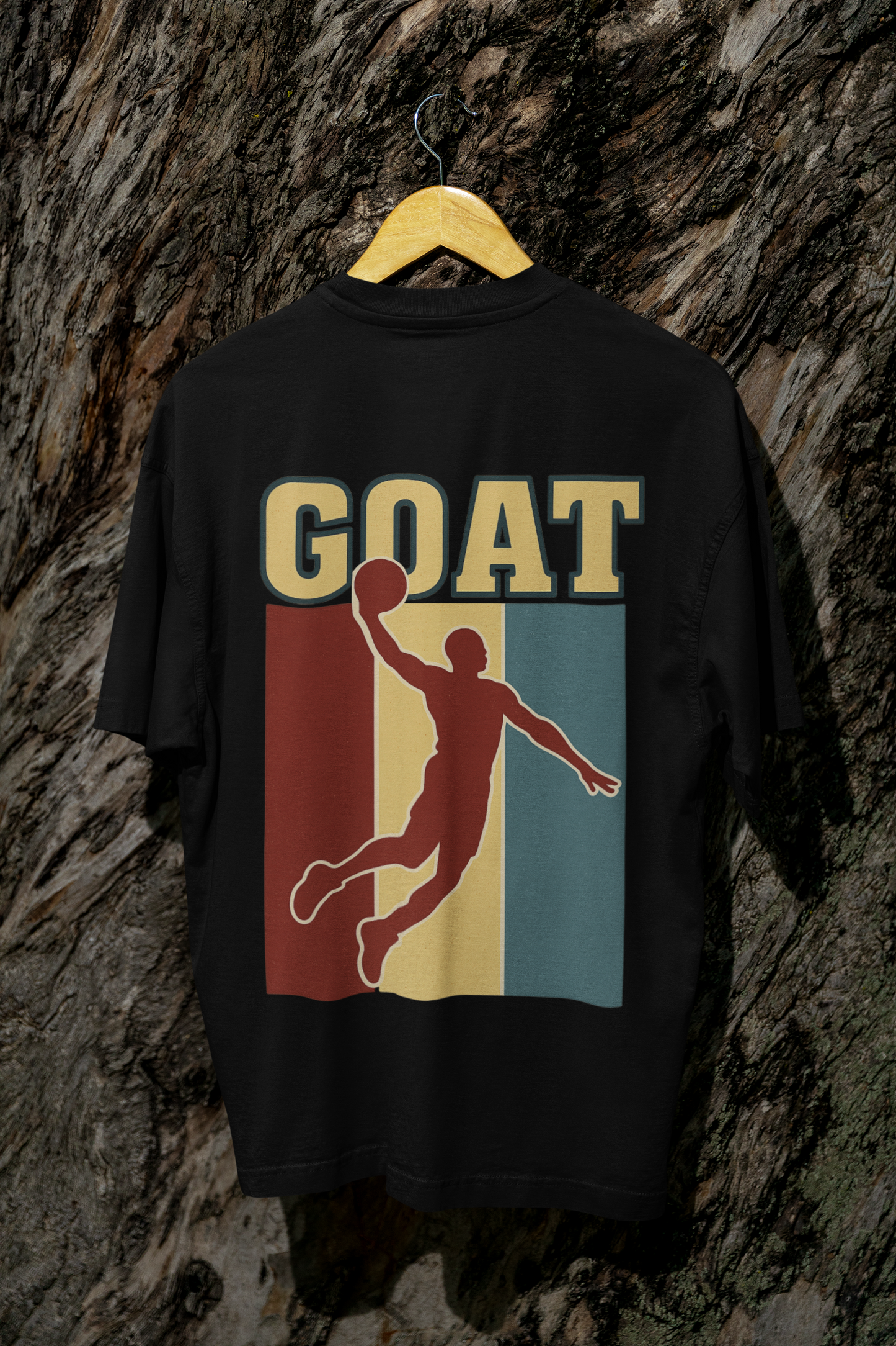 GOAT Oversized T - Shirt - 100% Cotton Graphic Tee